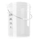 Mosóvödör Átlátszó 19L TRANSPARENT Ultra Clear Buckets 19L 