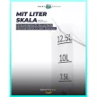 Mosóvödör Átlátszó 19L TRANSPARENT Ultra Clear Buckets 19L 