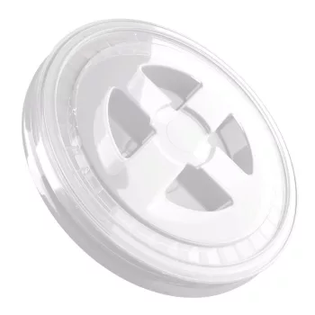 Mosóvödör Fedél TRANSPARENT Ultra Clear Cross Lid 