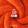 ChemicalWorkz Szegélymentes Prémium Törlőkendő 500GSM 40×40 Narancs