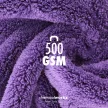 Szegélymentes Prémium Törlőkendő 500GSM 40×40 Ibolya