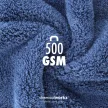 ChemicalWorkz Szegélymentes Prémium Törlőkendő 500GSM 40×40 Sötétkék 