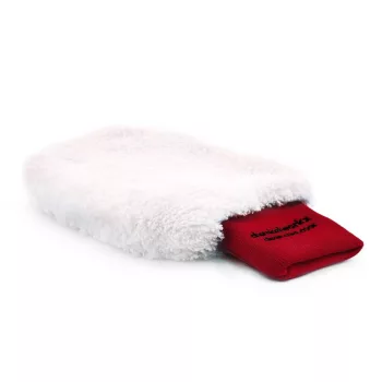 Mosókesztyű Piros Polyester Wash Mitt 