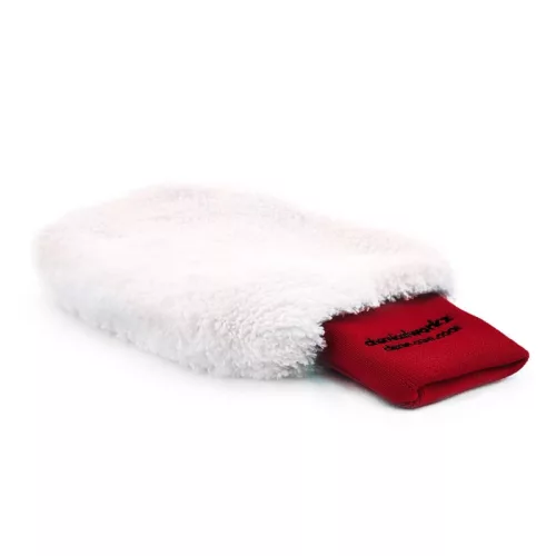 Mosókesztyű Piros Polyester Wash Mitt 