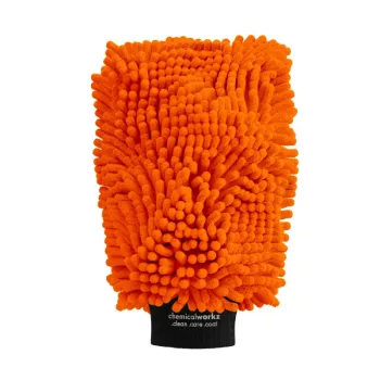 ChemicalWorkz Mosókesztyű Narancs Chenille 