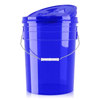 Mosóvödör Fedéllel KÉK 19L Ultra Clear Buckets 