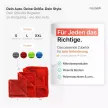 Premium Szárítókendő 1400GSM 40×40Red Shark Twisted Towel
