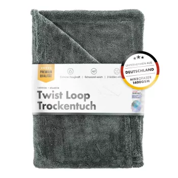   ChemicalWorkz Szürke Autós Törölköző 60x40cm 1400GSM Shark Twisted Towel 