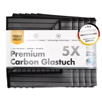 Üvegtörlő Szénszálas Prémium 360GSM 40×40 5db