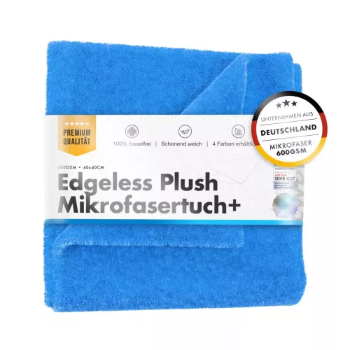 Szegélymentes Törlőkendő 600GSM Kék 40×40cm Edgeless Plush Towel
