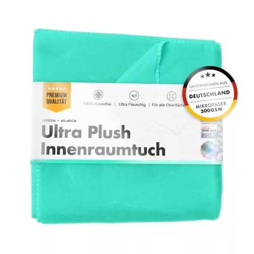 ChemicalWorkz Beltér Tisztító Kendő 300GSM Türkiz 40x40cm Interior Ultra Plush