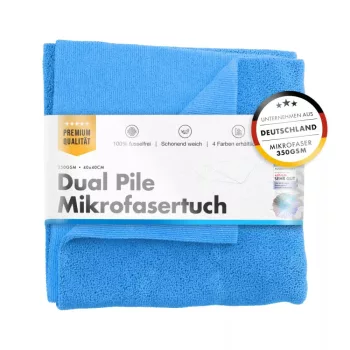   ChemicalWorkz Univerzális Törlőkendő 350GSM 40×40cm Dual Pile Towel Kék