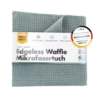   ChemicalWorkz Üvegtisztító Kendő 40x40cm Edgeless Waffle Towel 400GSM