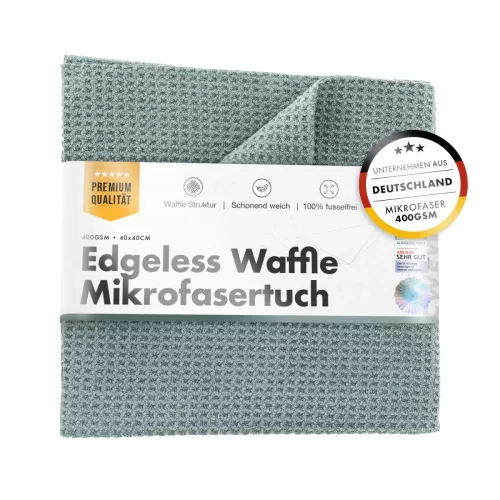ChemicalWorkz Üvegtisztító Kendő 40x40cm Edgeless Waffle Towel 400GSM