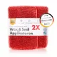 Chemicalworkz Mikroszálas Wax és Sealant Applikátor – Piros – 2 db