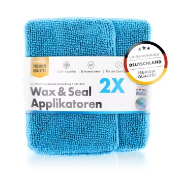   Chemicalworkz Mikroszálas Wax és Sealant Applikátor – Kék – 2 db