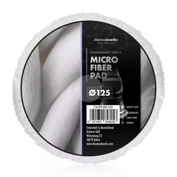 ChemicalWorkz Mikroszálas 125 mm Polírozókorong