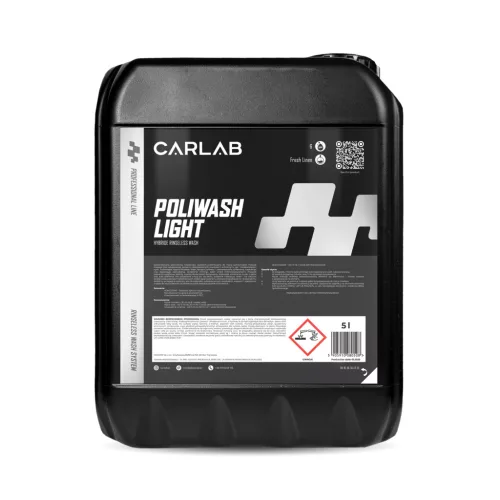 Carlab Poliwash Light Öblítés Nélküli Polimer Sampon Koncentrátum 5L
