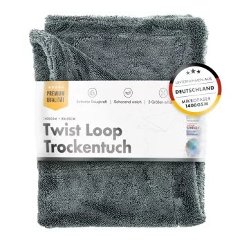   Chemical Workz Premium Autós Törölköző 1400GSM 50x80cm Szürke Shark Twisted Towel