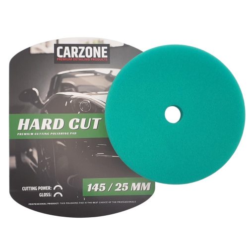 CarZone Thermo Hard Cut Green Polírozópad 125mm