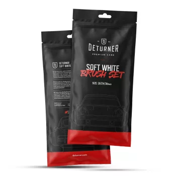   DEturner Soft Brush Set Extra Puha Autókozmetikai Ecsetkészlet 16/24/30mm