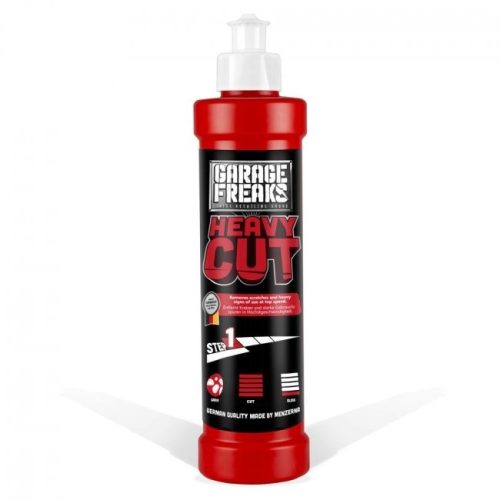 Garage Freaks Red Heavy Cut Durva Polírozó Vegyület 250ml