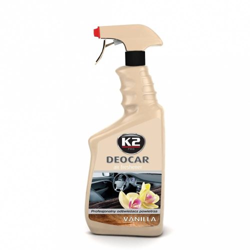 K2 DeoCar Autó Illatosító 700ml Vanília illattal