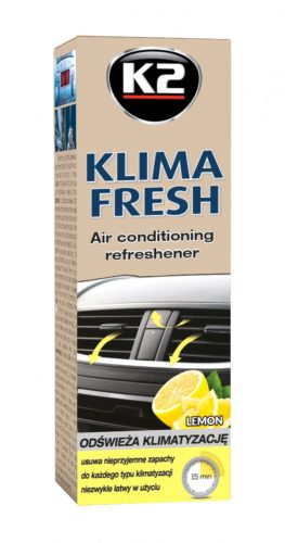 K2 Klima Fresh Klímatisztító Spray Citrom illattal150ml 