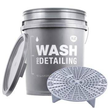 K2 Mosóvödör WASH 20L + Fedő és Ülepítő Rács