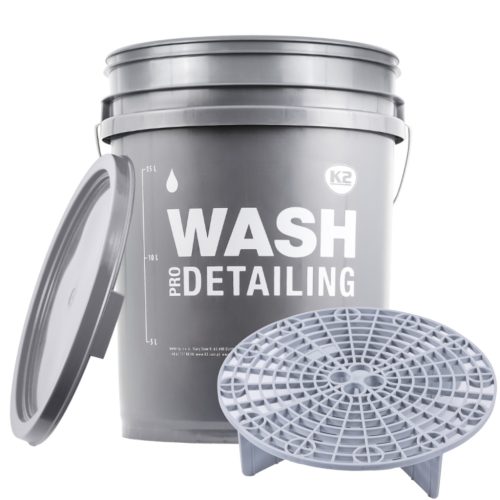 K2 Mosóvödör WASH 20L + Fedő és Ülepítő Rács