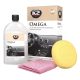 K2 Omega Fényes Műanyag Ápoló Csomag 500ml + Kiegészítők