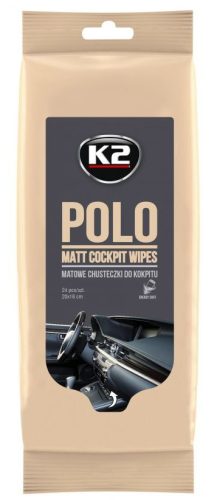 K2 Polo Matt Műszerfal Tisztító Kendő 24db