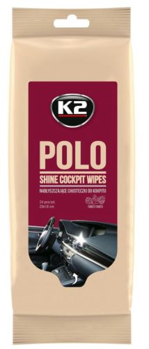 K2 Polo Shine Műszerfal Tisztító Kendő 24db