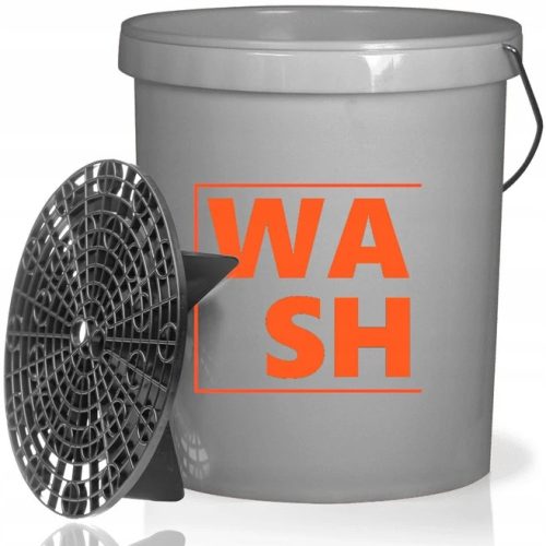 MonsterShine WASH Mosóvödör 16L + Ülepítő Rács