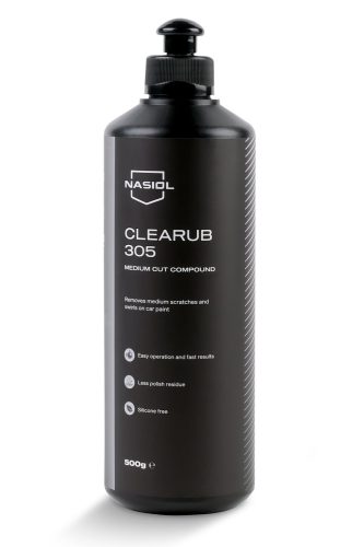 Nasiol Clearub 305-S Közepes Polírozó Paszta 250ml