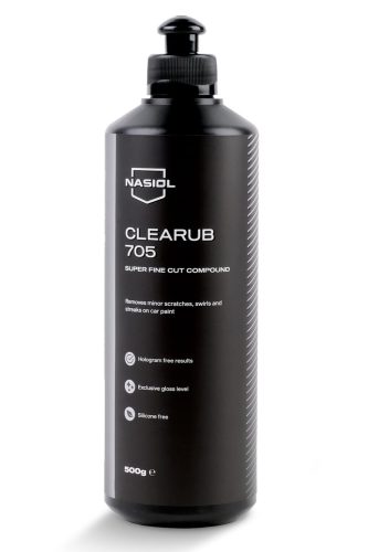 Nasiol Clearub 705-S UltraFine Finish Polírozó Paszta 250ml