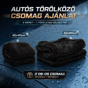 NukeGuys Gamma Dryer Autós Törölközö Csomag Fekete