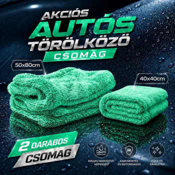 NukeGuys Gamma Dryer Autós Törölközö Csomag Menta Zöld