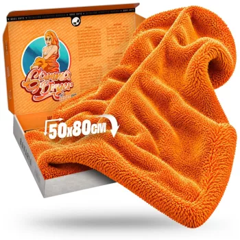   NukeGuys Gamma Dryer XXL Autószárító Törölköző 50x80cm 1400GSM Narancs