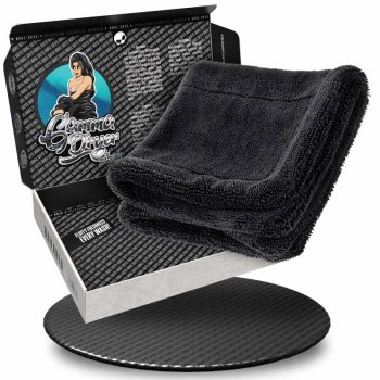   NukeGuys Gamma Dryer XXL Autószárító Törölköző 40x40cm 1400GSM Fekete