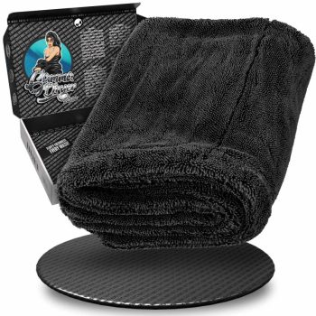  NukeGuys Gamma Dryer XXL Autószárító Törölköző 50x80cm 1400GSM Fekete