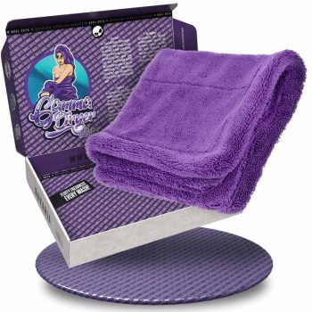   NukeGuys Gamma Dryer XXL Autószárító Törölköző 40x40cm 1400GSM Lila