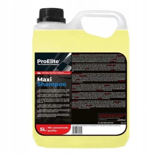 ProElite Maxi Shampoo PH Semleges Autósampon 5L