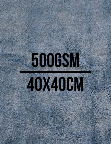 Royal Pads Mikroszálas Kendő 500GSM / 40x40CM Kék Szegélymentes