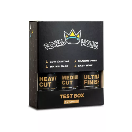 Royal Liquid Polírozó Vegyület Csomag Teszt Box 3x100ml