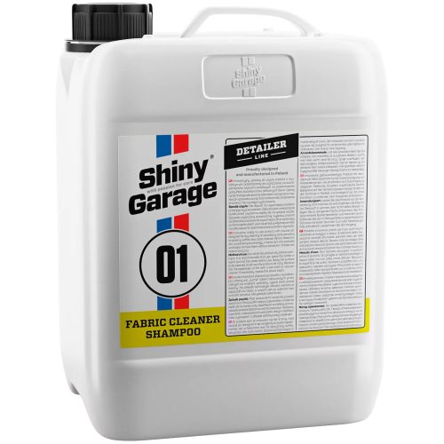 Shiny Garage Fabric Cleaner Shampoo Tetőkárpit Tisztító 5L