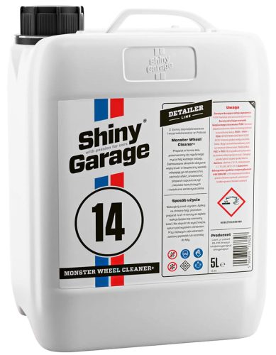 Shiny Garage Monster Wheel Cleaner Felnitisztító 5L