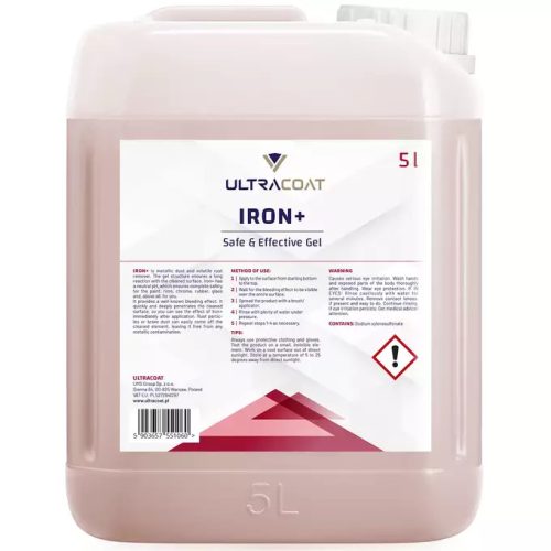 UltraCoat Iron+ Szállórozsda Eltávolító Gél 5L