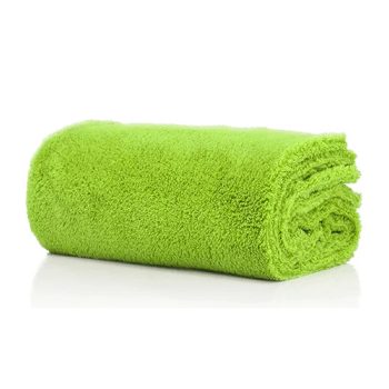 UltraFluffy Puha Mikroszálas Kendő Zöld 40x40cm 600gsm