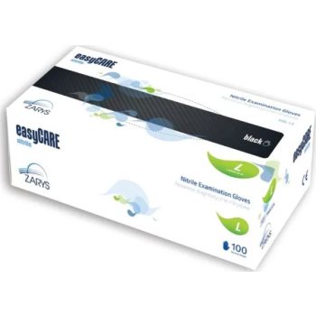 Zarys Púdermentes Nitril Védőkesztyű L-méret 100db